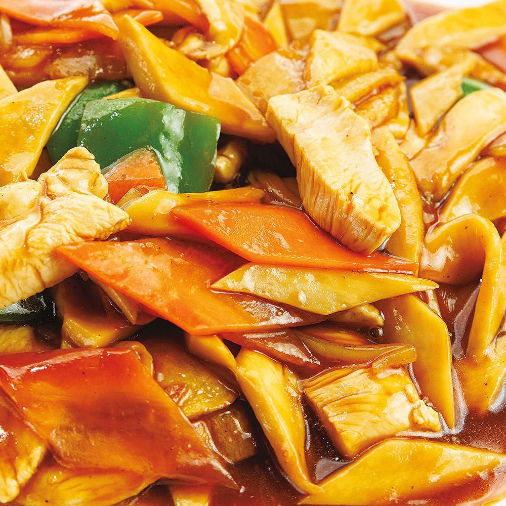 205 Курица с картошкой и грибами